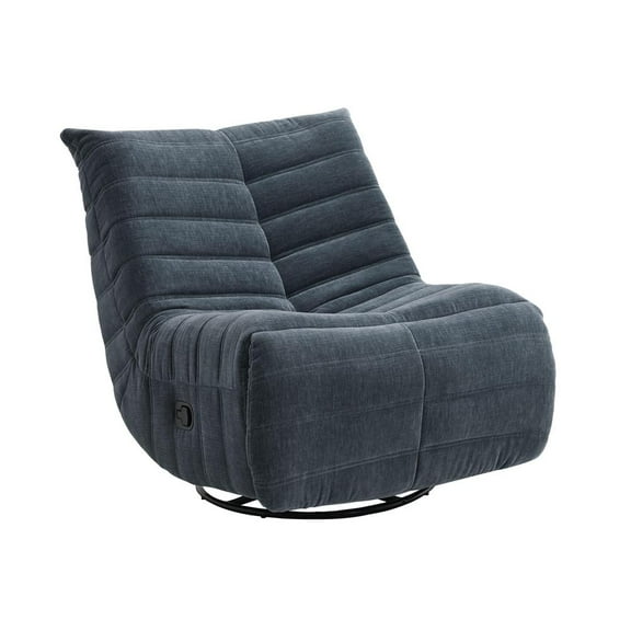 Acme Furniture Talmon Glider Recliner w/Swivel, Shadow Chenille, Location: Indoor