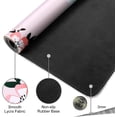thumbnail image 4 of Large Gaming Mouse Pad, Non-Slip Rubber Base Water-Resistant Mousepad Desk Mat, 35.4" x 15.75" Extended Keyboard Pad Desk Pad with Stitched Edges for Home Office Gaming, Camellia, 4 of 7