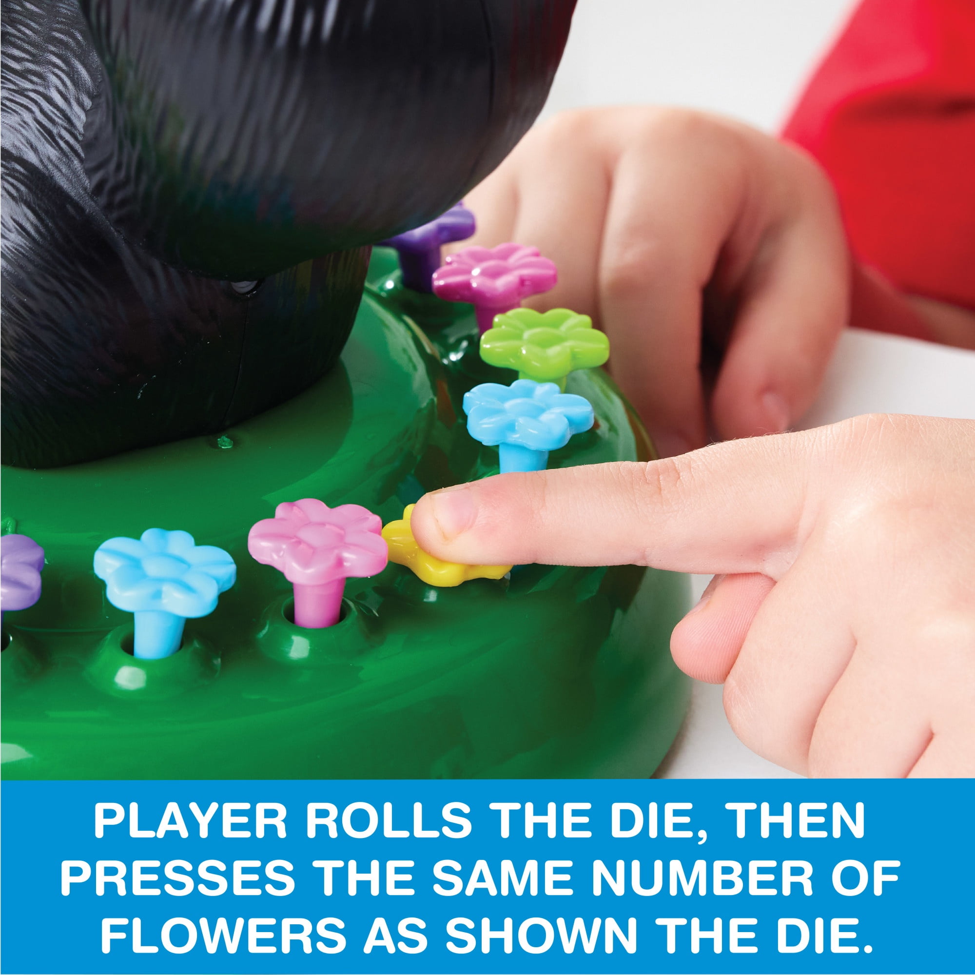 Game Zone Skunked! - Giggle-Filled Flower Pressing Game for 2-4 Players Ages 3+ - Don't Get Sprayed by the Skunk!
