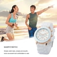 thumbnail image 3 of Reloj de señora con sincronización luminosa de cuarzo relojes de pulsera regalos para adolescentes/mujeres FLhrweasw  Nuevo, 3 of 6