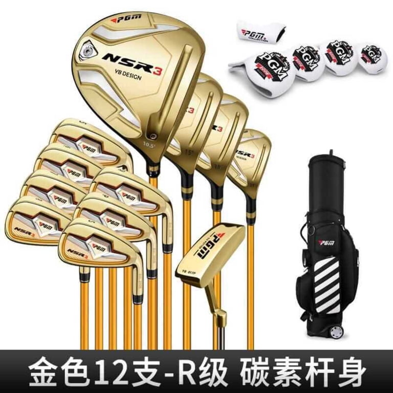 PGM Golf Clubs, NSR-3 Complete Set Clubs, Men Golf Driver, Wood