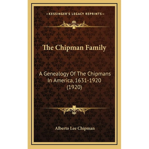 The Chipman Family (Hardcover)