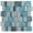 Blu, variant on SAMPLE-Estee 2-in. Novelty Glass Mosaic Wall and Floor Tile