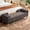 Coffee, variant on Arouseden 64.6" End of Bed Benches King Size Blue with Solid Turned Wood Legs,Chenille End of Bed Sofa King Size,Large Window Bench,Tufted Storage Bench for Living Room