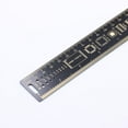 thumbnail image 3 of Xingzhi Imperméable PCB Règle Claire Échelle Référence Accessoire Plaqué Or Règles de Mesure Pratiques pour Ingénieur Électronique Geek Maker Type 2, 3 of 6