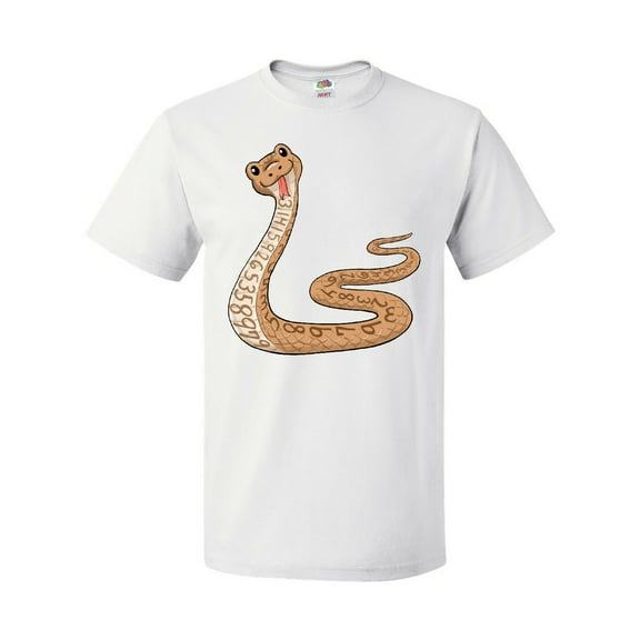 Inktastic Pi-thon Pi Day Python Pun Snake T-Shirt