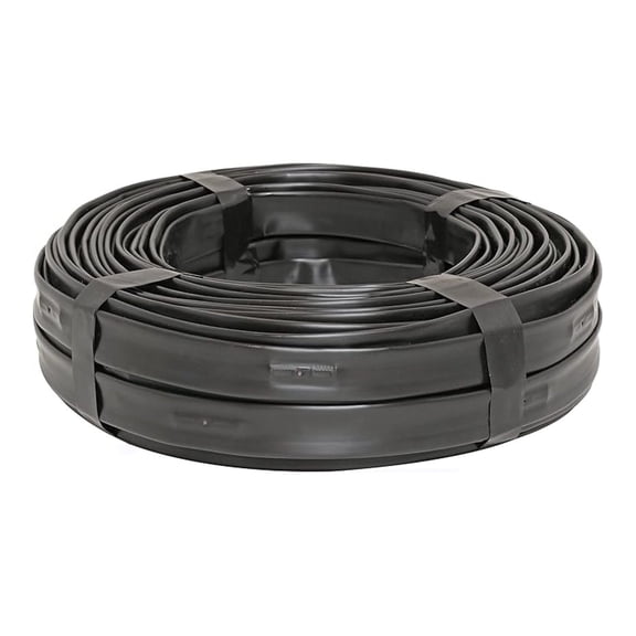 Drip Tape 5/8 Inch - 100ft Roll - 12 Inch Emitter Spacing - 0.53 GPH - 15 Mil Wall Thickness - Irrigation Tape for Garden Beds & Agriculture