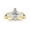 Yellow Gold, variant on 1.14 CTW Designer Twisting Eternity Channel Set Four Prong Diamond Engagement Ring w/ 0.54 Ct GIA Certified Marquise Cut I Color VVS2 Clarity 14K White Gold Size-4