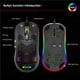 thumbnail image 4 of Ratón Con Cable Rgb Ratón Luminoso Para Juegos Con 6 Botones Puede Apagar Las Luces Adecuado Para Computadoras Juegos Oficinas Advancent EL011179-00, 4 of 5