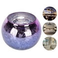 thumbnail image 3 of Tea Light Holder, Electroplated Gradient Ice Crack Pattern Candle Holders Warm And Romantic Glass Candle Holders For Wedding Party Living Room Table Decoration, 3 of 8