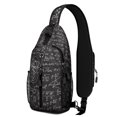 thumbnail image 1 of Technology Engineering Mathematics Sling Backpack, Science Lover Crossbody Daypack for Classroom and Lab, 1 of 5