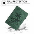 thumbnail image 6 of for Samsung Galaxy Tab A 10.1" 2016 SM-T580 / SM-T585 Smart Auto Sleep/Wake Cover with Pencil Holder, Tree Pattern PU Leather Card/Stylus Holder Folding Stand Anti-Scratch Cover, Green, 6 of 6