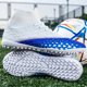 thumbnail image 3 of Zapatos de fútbol para hombre, botas de fútbol FG para adultos, tacos para entrenamiento de hierba, Partido de césped, Futsal profesional para exteriores, niños, niñas, estudiantes, nuevo, 3 of 5