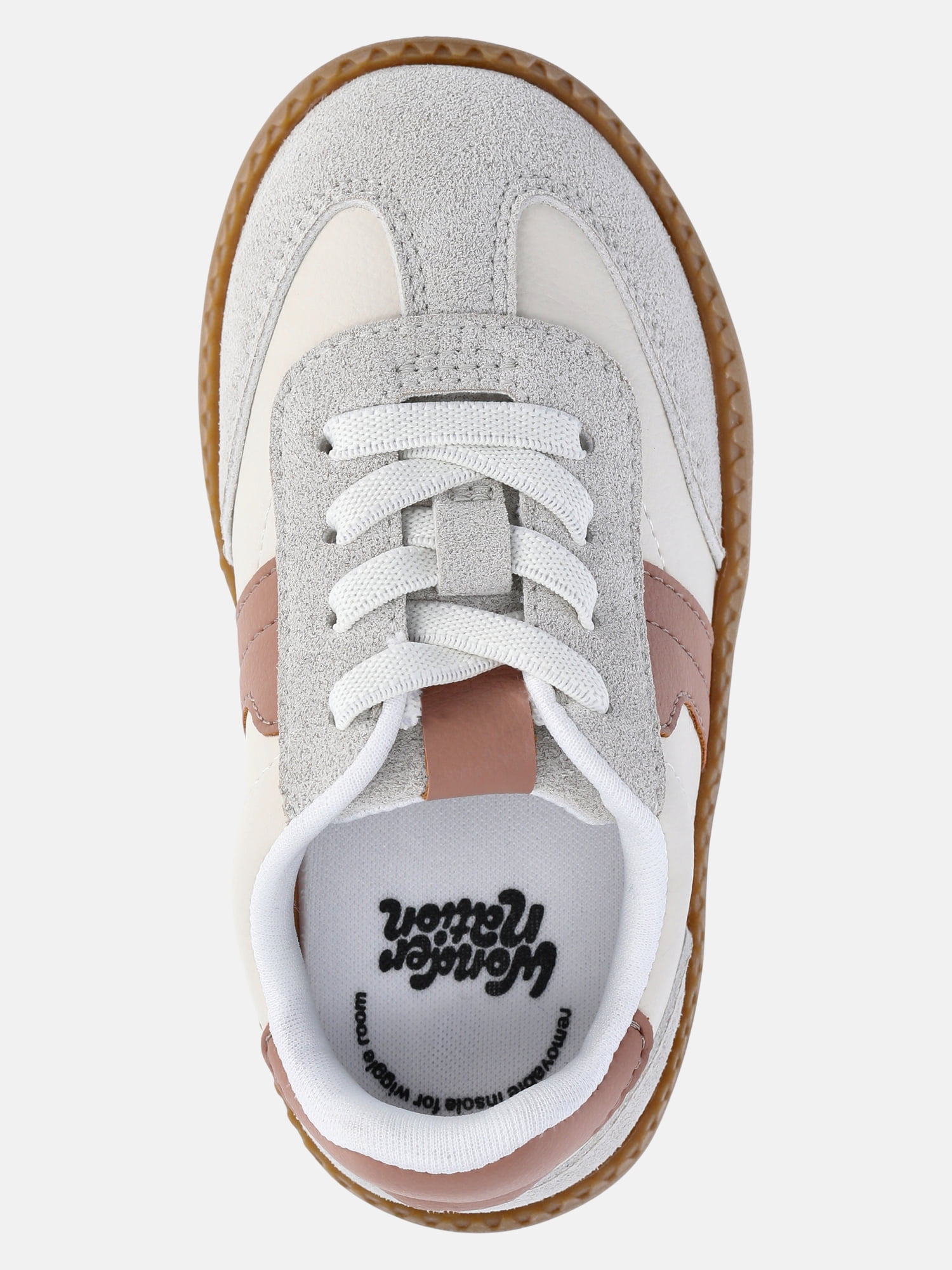 Wonder Nation Baby Girls Casual Soccer Sneakers