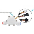 thumbnail image 3 of CEORPER Liquid Flowmeter Fluidmeter Counter 0.25-2.5L/Min Flow Measuring Instrument G1/4 Hall Effect Sensors for Water Dispenser, 3 of 7