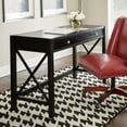 thumbnail image 2 of Linon Anna Desk, Antique Black, 47 inches Wide, 2 of 4
