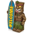 thumbnail image 2 of Adorno De Tabla De Surf Con Señal De Bienvenida, Estatua De Jardín De Resina Para Patio, 2 of 7