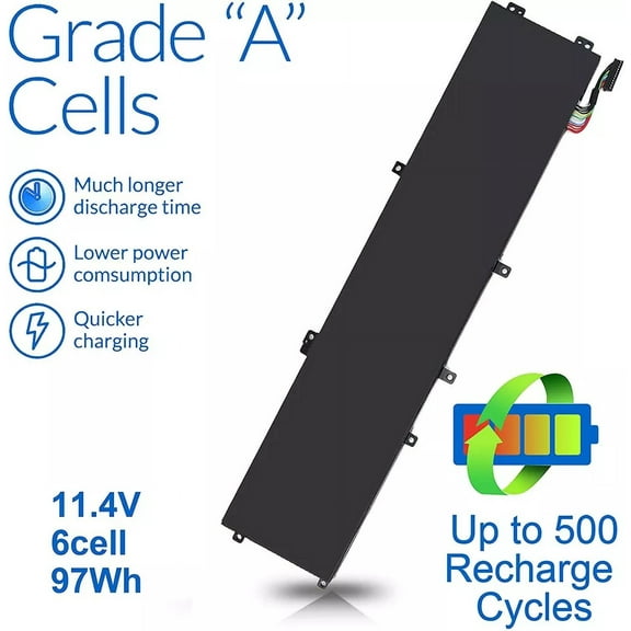 Battery for Dell XPS 15 9550 9560 9570 P56F Precision 5510 5520 5530 5XJ28 5D91C