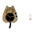 thumbnail image 1 of Reloj De Pared Con Forma De Gato, Adorno Silencioso Para Colgar En La Cocina, La Oficina O Como Decoración Para Inauguración De Casa. Dispensador De Pajitas Reutilizable, Organizador De, 1 of 8