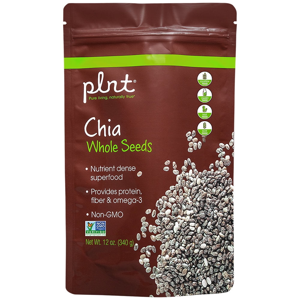 plnt Whole Chia Seeds Nutrient Dense Superfood Perfect For Smoothies