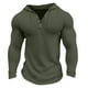 thumbnail image 2 of Blusa de manga larga con capucha, sudadera con capucha, bolsillo, color liso, medio corte, media cremallera, para hombre, manga larga, sin capucha, ropa informal, chaquetas, blusa para hombre, 2 of 6