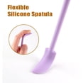 thumbnail image 4 of Espátula de maquillaje de 6 piezas, juego de espátulas de silicona, mini espátula pequeña para alimentos, espátula de belleza, pequeño raspador para tarro de loción, 4 of 6