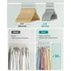 thumbnail image 4 of Baby Hangers SONGMICS, 30 unidades, ganchos giratorios de 360°, color gris tórtola, 4 of 8