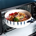 thumbnail image 5 of European-style Ceramic Cheese Gratin Dish for Home Use, Creative Wide Noodle Baking Tray for Oven, 5 of 5