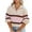 Beige, variant on LYXSSBYX Women Fall Sweaters Dress for Women 2022 Hot Sale Clearance Women's Fashion Long Sleeves Round Neck Color Matching Loose Tops Blouse Knitted Sweater
