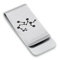 thumbnail image 1 of Stainless Steel Sagittarius (Centaur Archer) Astrology Constellation Classic Slim Money Clip Credit Card Holder, 1 of 2
