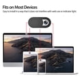 thumbnail image 3 of WebCam Cover Shutter Plastic Universal Camera Cover Web Cam Slider Privacy Sticker for Smartphone Tablet, 3 of 8