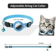 thumbnail image 6 of Bobasndm Cat Collar for Airtag Tracker, Reflective GPS Cat Collar with Luminous Holder, Cat Tracker Collars with Safety Elastic Band for Cats, Kittens and Puppies 9-13 Inch, 6 of 9