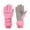 Pink, variant on THDHVS Fall Winter Thickened Fleece Warm Gloves for Girl Boy Solid Water Proofing Skiing Gloves