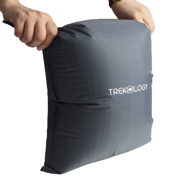 TREKOLOGY 30L Saco con bomba de compresión con parte superior enrollable para colchonetas de dormir UL80v2, saco con bomba para colchonetas de camping, colchonetas para dormir, colchonetas inflables p