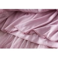 thumbnail image 5 of JMSUN Women’s Layered Ruffles Tulle Skirt Pleated High Waist Fluffy Maxi Skirt Fairy Cake Dress Long Tutu Party Skirt, 5 of 5