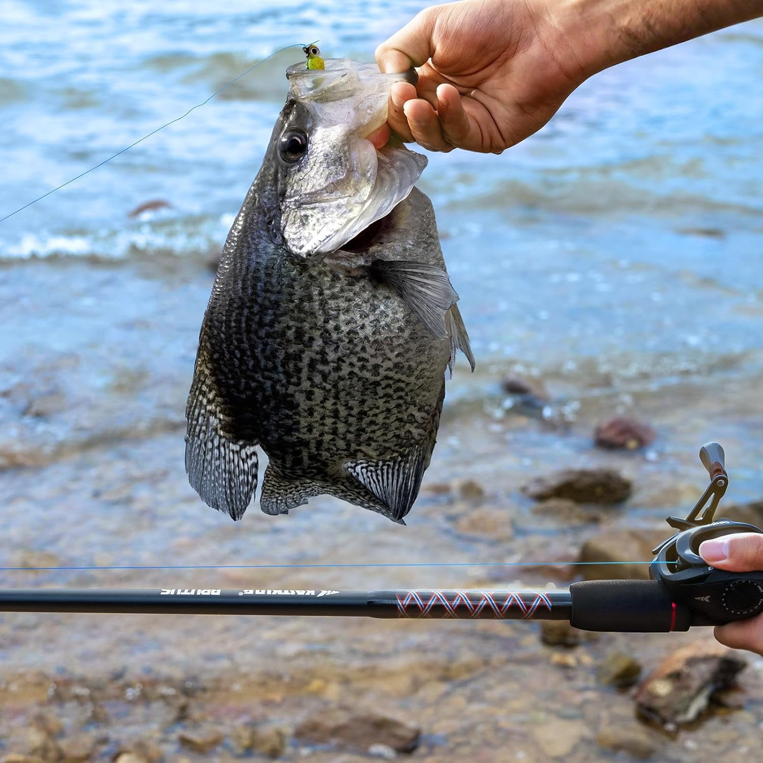 KastKing Spinning Rods & Casting Fishing Rods, Brute Tuff Composite Graphite & Glass Blanks-Brutus