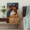 thumbnail image 5 of Qisvanset Framed Canvas Wall Art 12x16 Inch Jesus Nativity Biblical Holiday Advent Wall Art Decor, 5 of 5