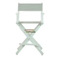 thumbnail image 5 of Casual Home 24" Director's Chair White Frame with Grey Canvas, Counter Height, 5 of 5