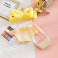 thumbnail image 3 of 30cm Stuffed Dolls Accessories LaLafanfan Cafe Duck/Rabbit with Clothes Plush Toy Cartoon Hoodie Clothing Hair Band Kids Gift, 3 of 5