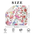 thumbnail image 4 of Microfibre Drying Mat for Kitchen Pioneer Dish Drying Drainer Mat Absorbent Colorful Floral Drying Mat Washing Up for Glass, Plate & Cup 16inch X 18inch, 4 of 7