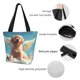 thumbnail image 4 of Balery Cute Angel Winged Dog Bolsa de Hombro con Diseño, Bolsa Grande y Duradera, Bolsa Versátil para Compras, 4 of 6