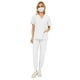 thumbnail image 2 of Conjuntos de uniforme médico para mujer, modernos, con parte superior y pantalones, cómodos, transpirables y finos. SG, 2 of 9