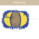 thumbnail image 4 of Car Wash Mop Vehicle Auto Cleaning Detailing Mop Car Washing Household Cleaning Blue Chenille Cleaning 1Pcs, 4 of 4
