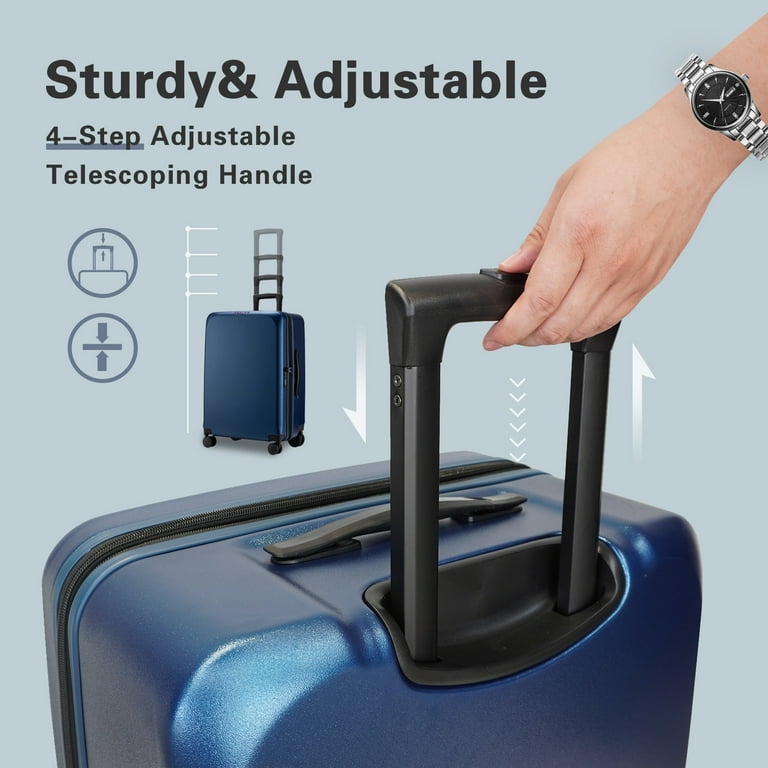 VERAGE Freeland Carry On Luggage with X-Large Spinner Wheels, Expandable Hardside Travel Luggage, Rolling Suitcase TSA Approved (20-Inch, Blue) VERAGE Freeland Carry On Luggage with X-Large Spinner Wheels, Expandable Hardside Travel Luggage, Rolling Suitcase TSA Approved (20-Inch, Blue)