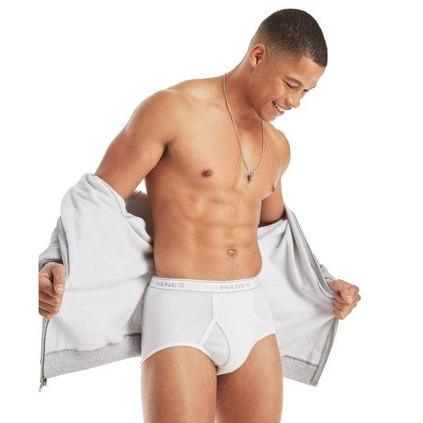 Men's 6-Pack White Midrise Briefs