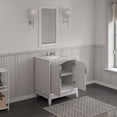 thumbnail image 6 of Water Creation Elizabeth 30" Wood Single Bathroom Vanity in White & Chrome, 6 of 7