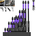 thumbnail image 1 of HUGFEGWE Upgraded High Hardness and Strong Magnetic Bit, 6PCS Anti-Shock Strong Magnetic Non-Slip Bit,D1 Impact Driver Bit Set,Updated Magnetic Screwdriver Set (3Set) CJB91-6519, 1 of 7