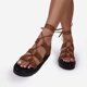 thumbnail image 1 of Verano nuevo estilo de suela gruesa correas cruzadas cómodas sandalias de playa para mujer Wmkox8yii  shjk2816, 1 of 2