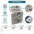 thumbnail image 6 of Vintage Beach Coastal Table Runner 72 Inches, Nautical Shell Starfish Coral Summer Bed Runner Dresser Scarves Tabletop for Indoor Outdoor Parties/Ceremony/Banquet, 14" x 72", 6 of 8