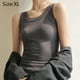 thumbnail image 2 of Camisetas sin mangas para mujer, con tirantes gruesos, corte bajo, ajustadas y ajustadas, deportivas, 2 of 5